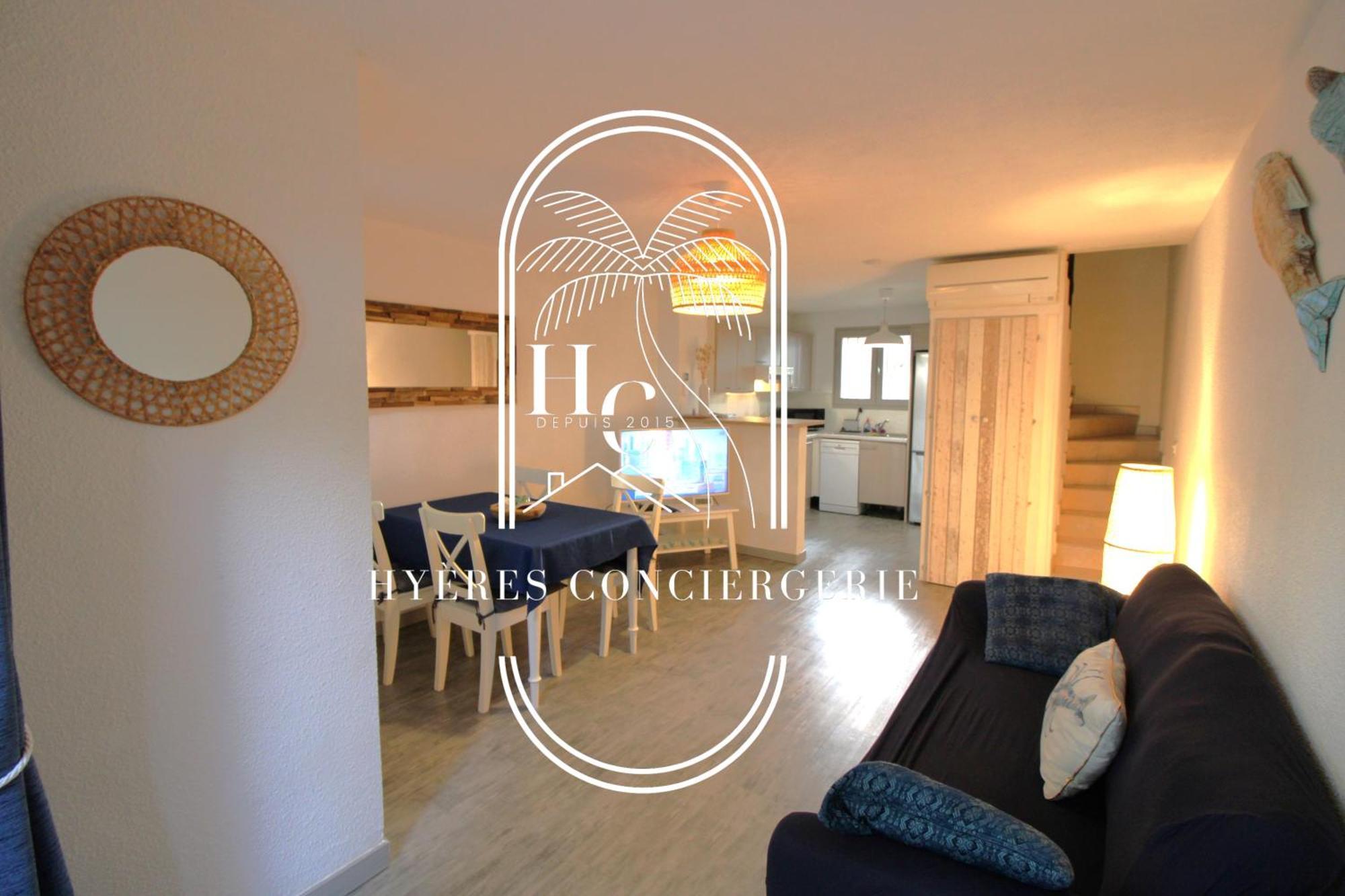 Triplex Le Port D'Hyeres-400M-Clim Wifi Parking By Hc Apartamento Exterior foto